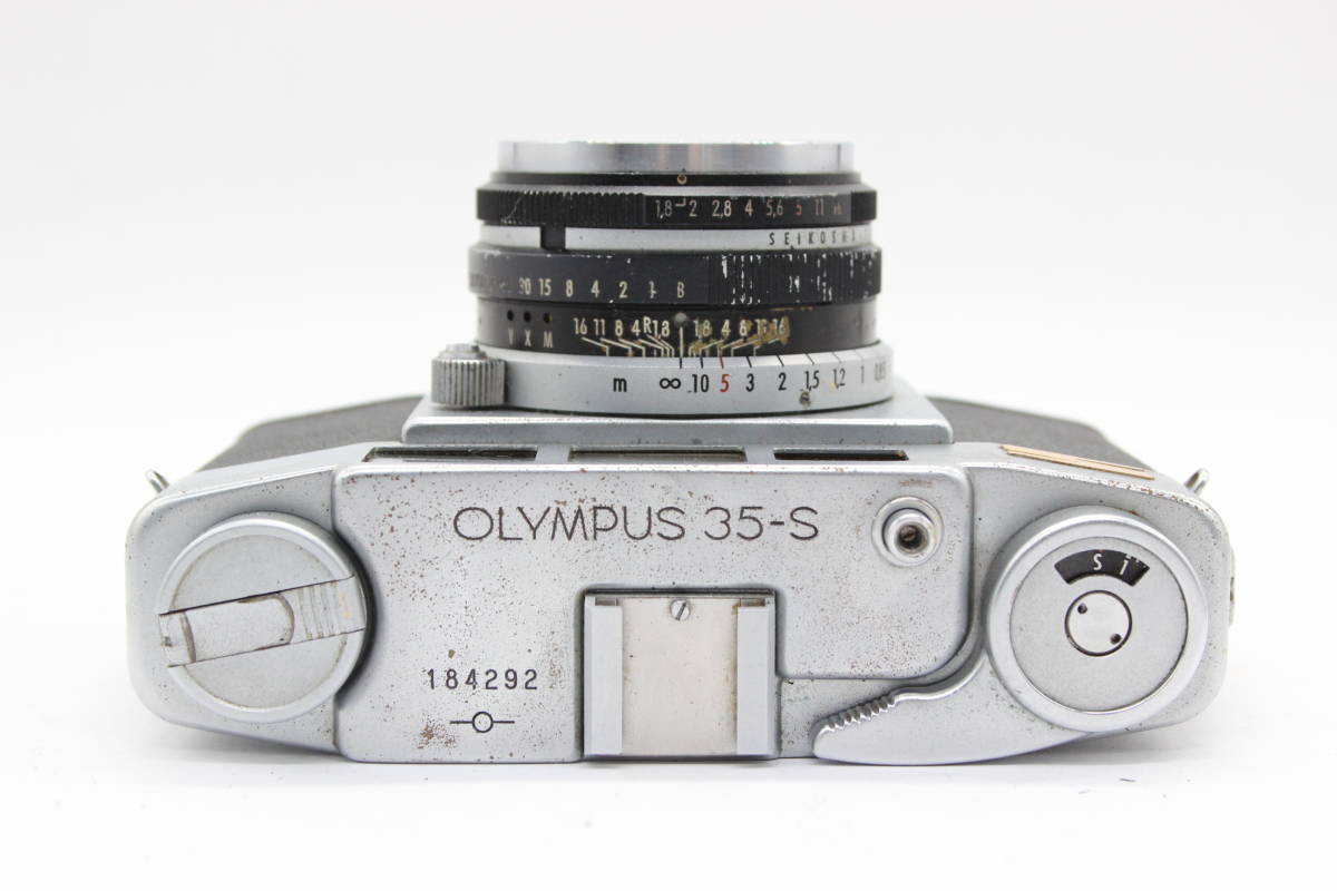 【返品保証】 オリンパス Olympus 35-S G.Zuiko 4.2cm F1.8 レンジファインダー カメラ C9371_画像6