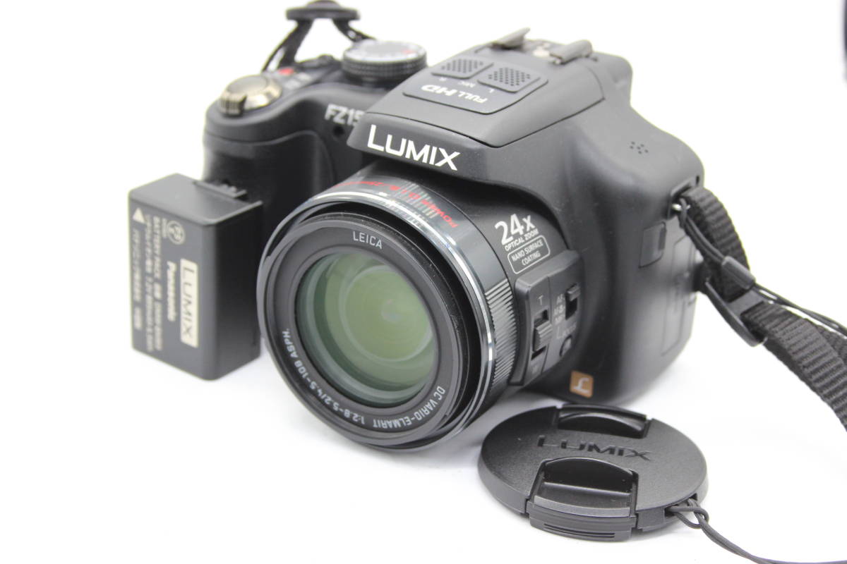 【返品保証】 パナソニック Panasonic LUMIX DMC-FZ150 24x バッテリー付き コンパクトデジタルカメラ R C9389の画像1