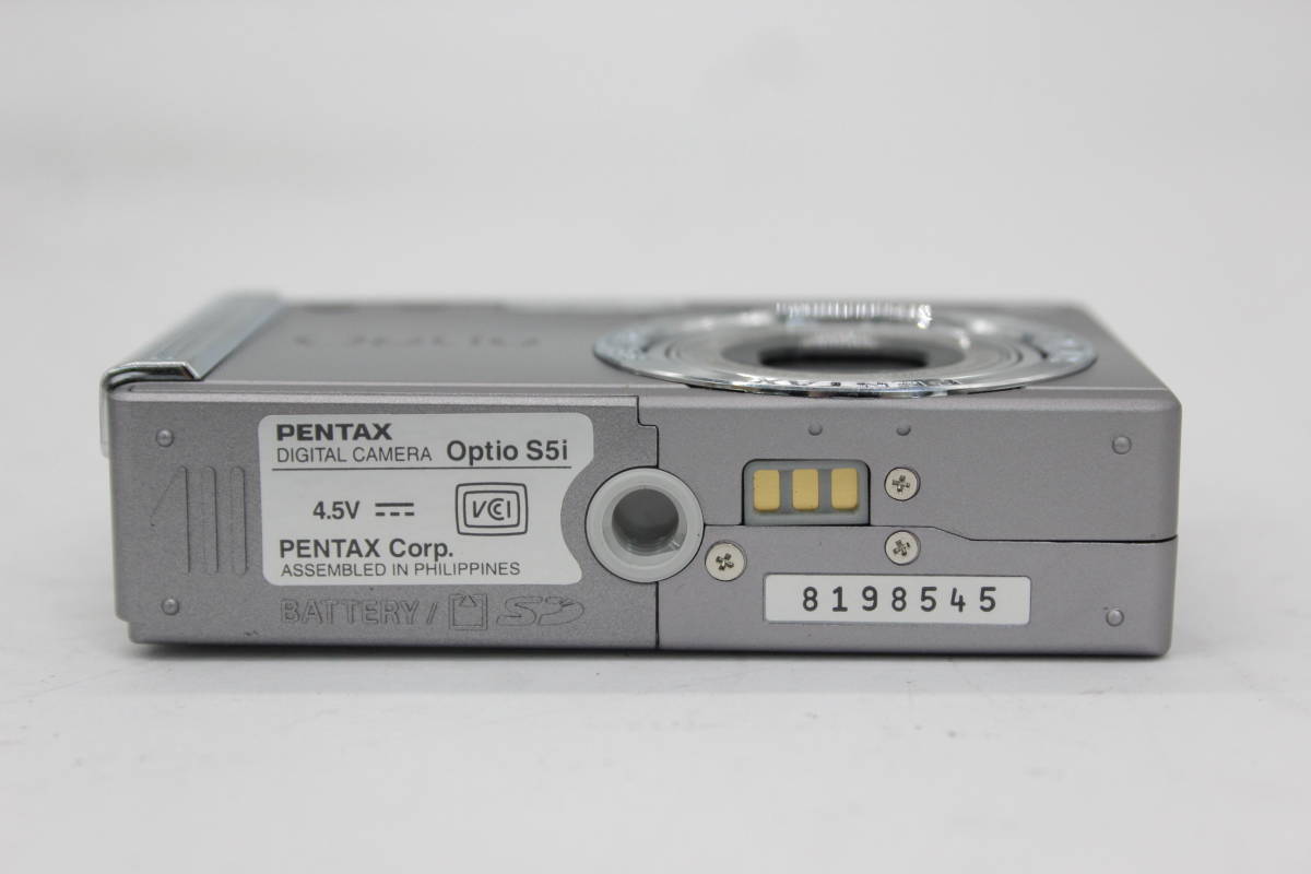 【返品保証】 【元箱付き】ペンタックス Pentax Optio S5i 3x Zoom バッテリー チャージャー付き コンパクトデジタルカメラ R C9394_画像7