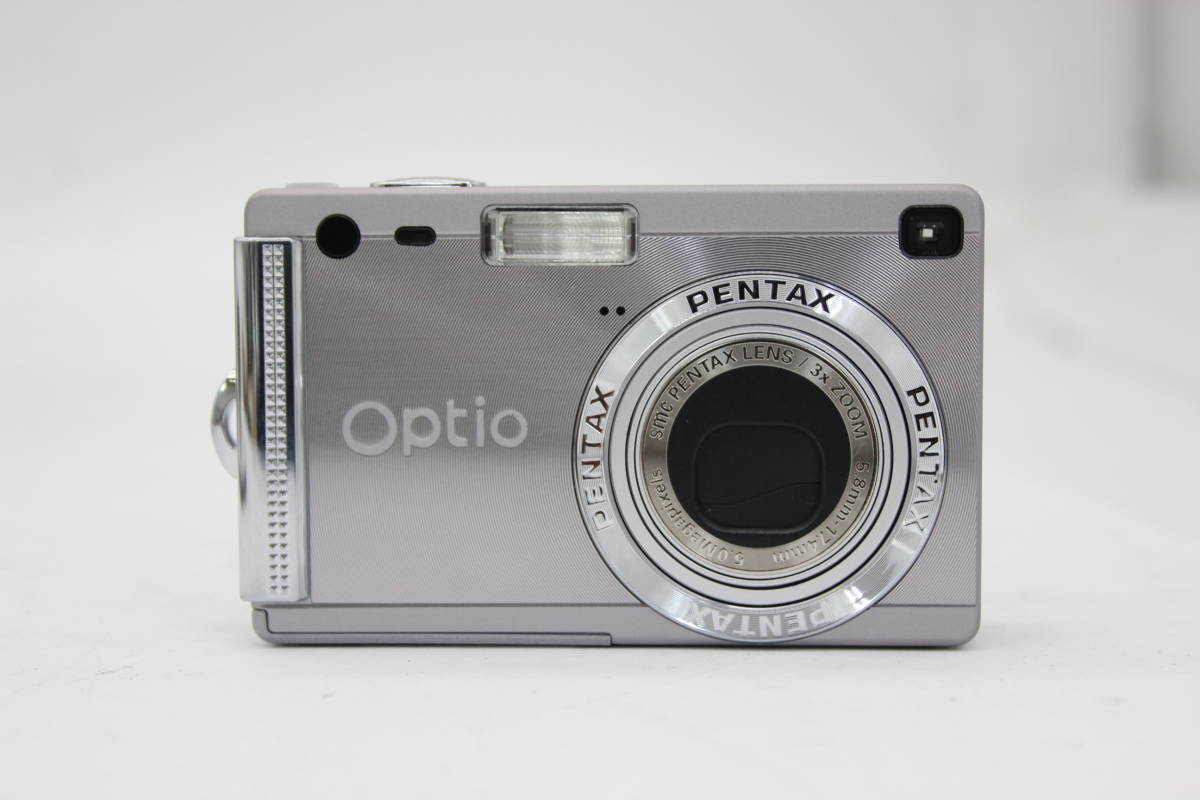 【返品保証】 【元箱付き】ペンタックス Pentax Optio S5i 3x Zoom バッテリー チャージャー付き コンパクトデジタルカメラ R C9394_画像2