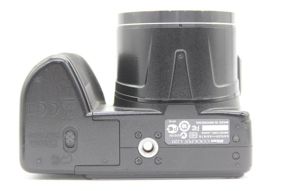 【返品保証】 【便利な単三電池で使用可】ニコン Nikon Coolpix L120 Nikkor 21x Wide コンパクトデジタルカメラ C9829_画像7
