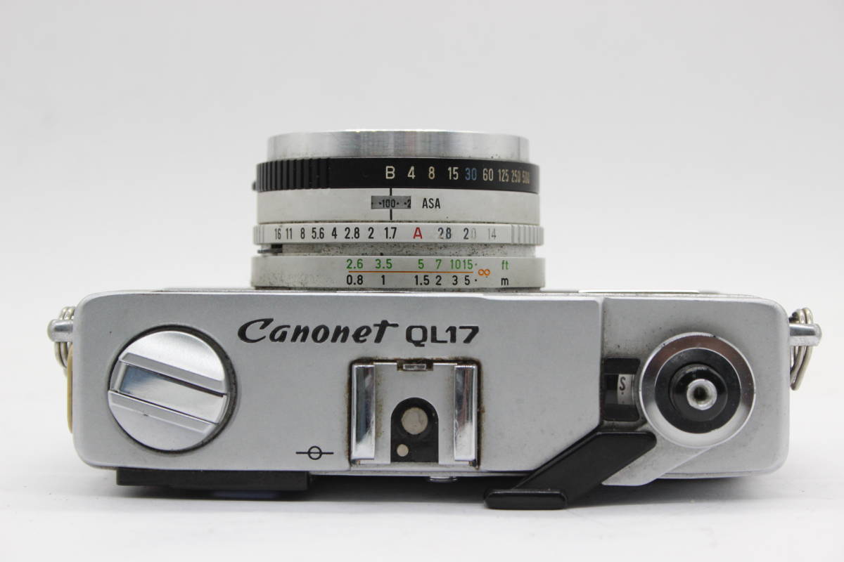【訳あり品】 キャノン Canon Canonet QL17 G-III 40mm F1.7 コンパクトカメラ C9848の画像6