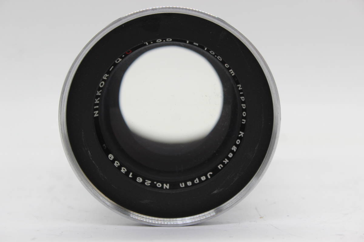 【返品保証】 ニコン Nikon NIKKOR-Q-C 13.5cm F3.5 Sマウント レンズ C9867_画像2