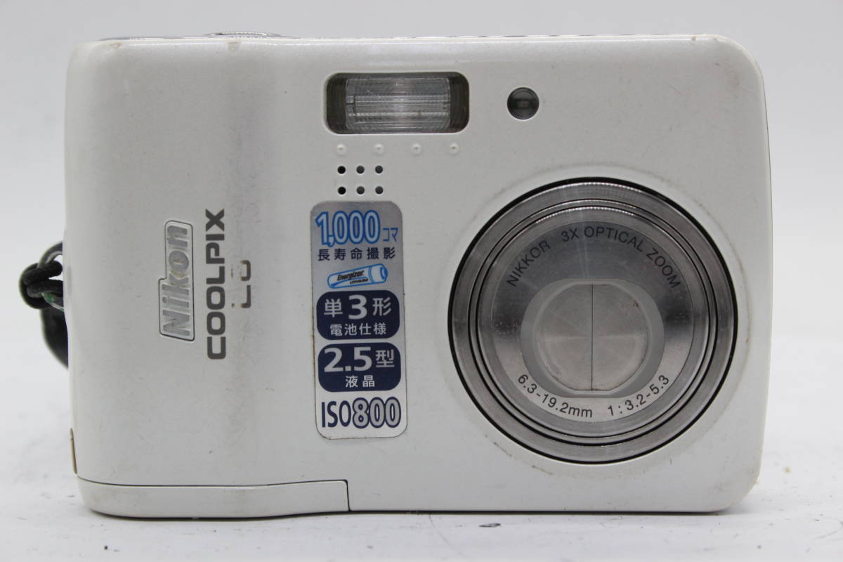 日本に ホワイト L6 Coolpix Nikon 【便利な単三電池で使用可】ニコン