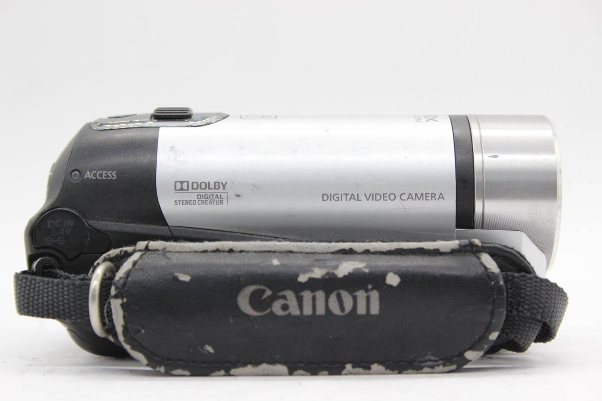 【返品保証】 【録画確認済み】キャノン Canon ivis FS21 48x バッテリー付き ビデオカメラ C9987_画像6
