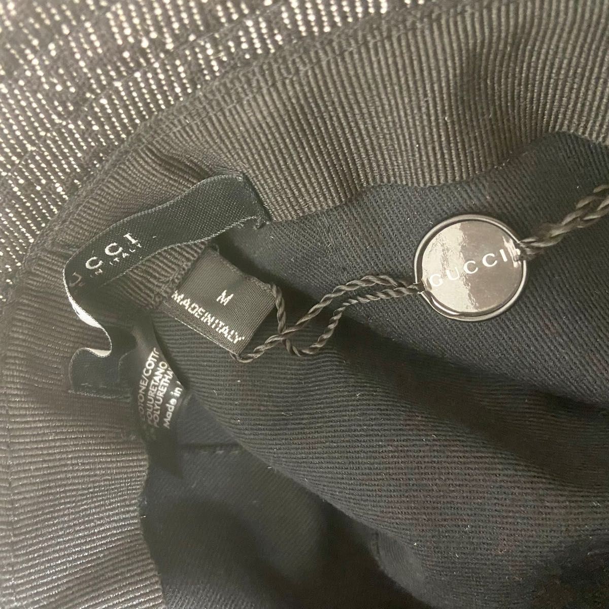 GUCCI グッチ GG柄 帽子 バケハ ブラック|PayPayフリマ