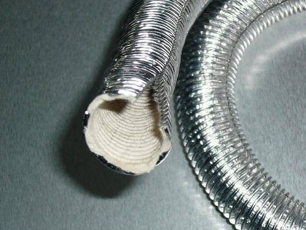 ヒートチューブ サーモ スリーブ 断熱チューブ 割り入り 遮熱 耐熱処理に 新品 内径16φ 50cm_ヒートチューブ (参考写真)