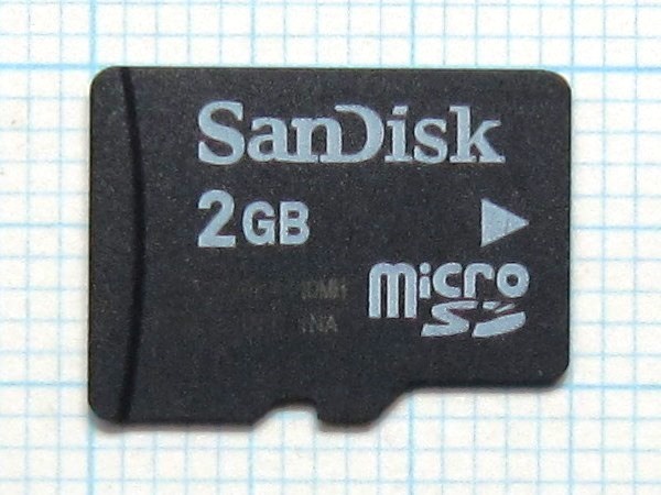 *SanDisk microSD карта памяти 2GB б/у * стоимость доставки 63 иен ~
