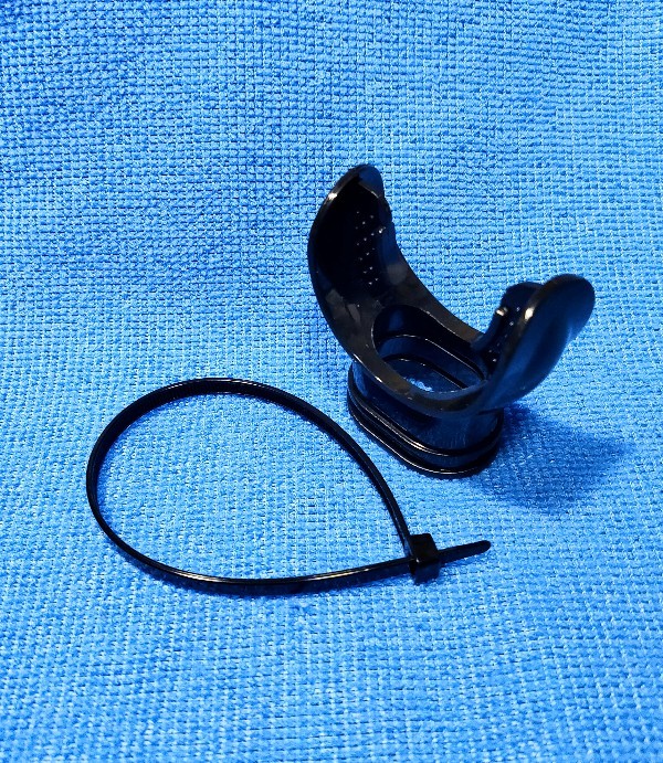  black silicon mouthpiece 3 piece 1980 jpy ( inspection regulator Octopus diving snorkel shuno-ke ring g