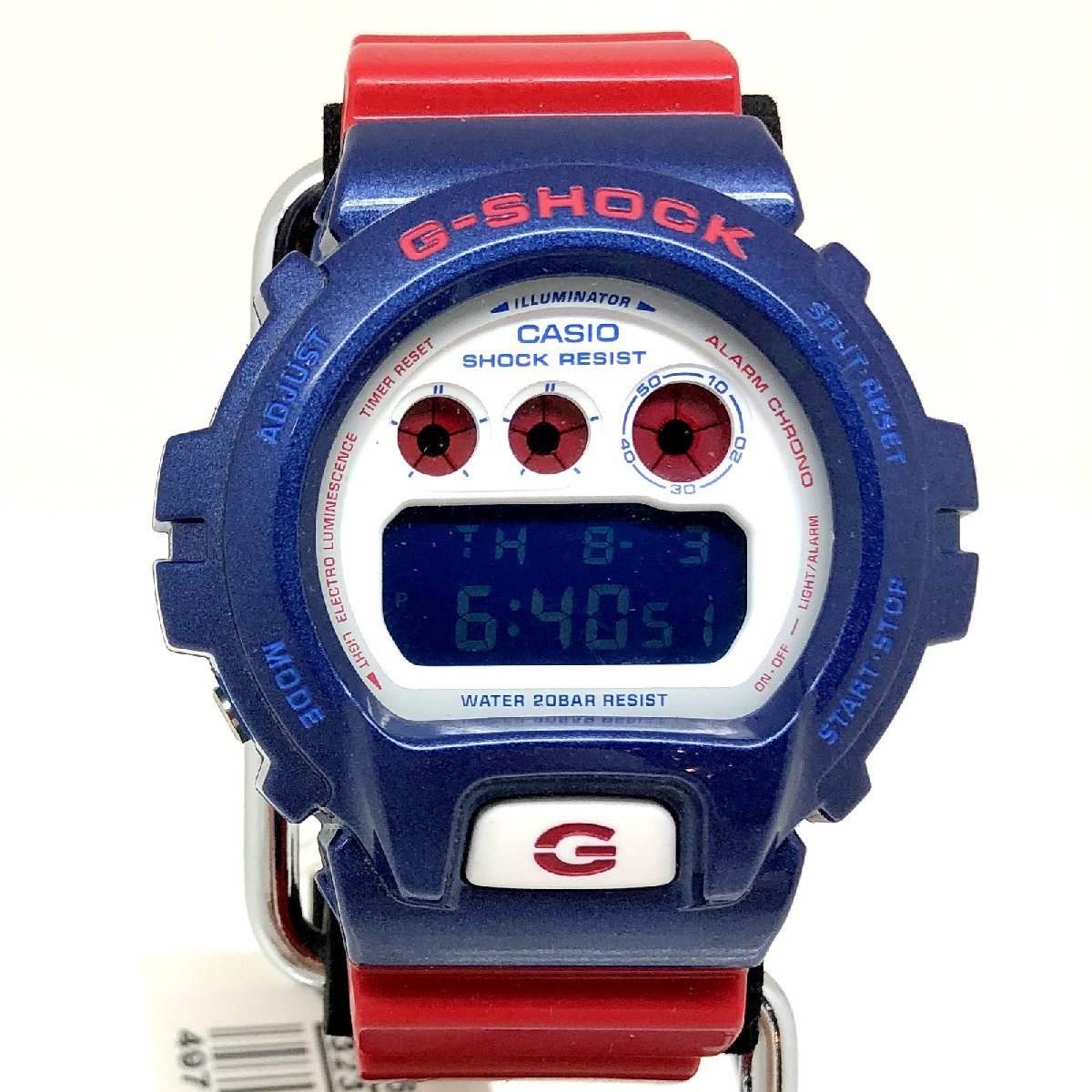 Beauty G-Shock G-Shock Casio Casio Watch DW-6900AC-2 Третий цифровой кварц Blue Red [ITT8SGZUYPTI]