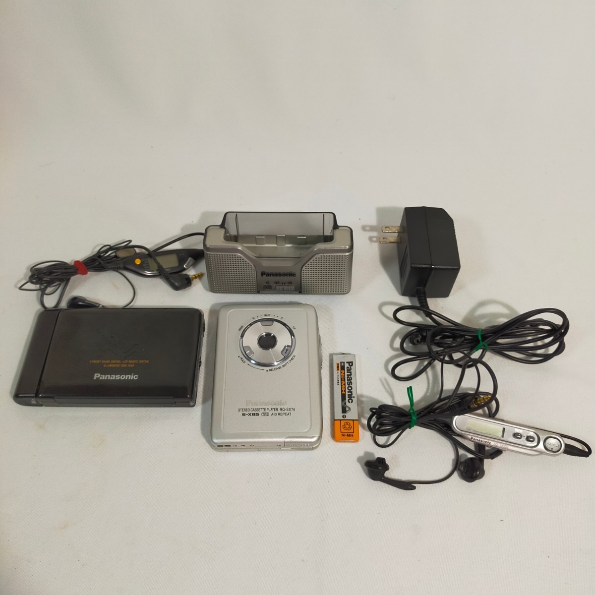 ④美品 動作確認済 Panasonic SHOCK WAVE カセットプレーヤー-