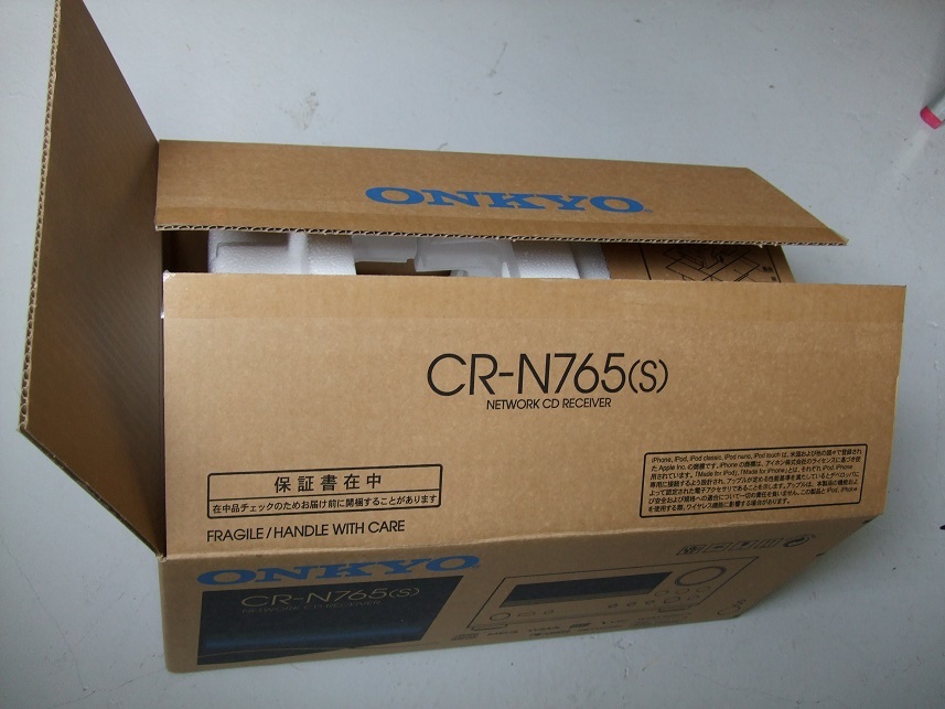 ■[垃圾<CD故障>] ONKYO網絡CD接收器CR-N765對應高分辨率 原文:■【ジャンク〈CD故障〉】 ONKYO ネットワーク　CDレシーバー CR-N765 ハイレゾ対応■