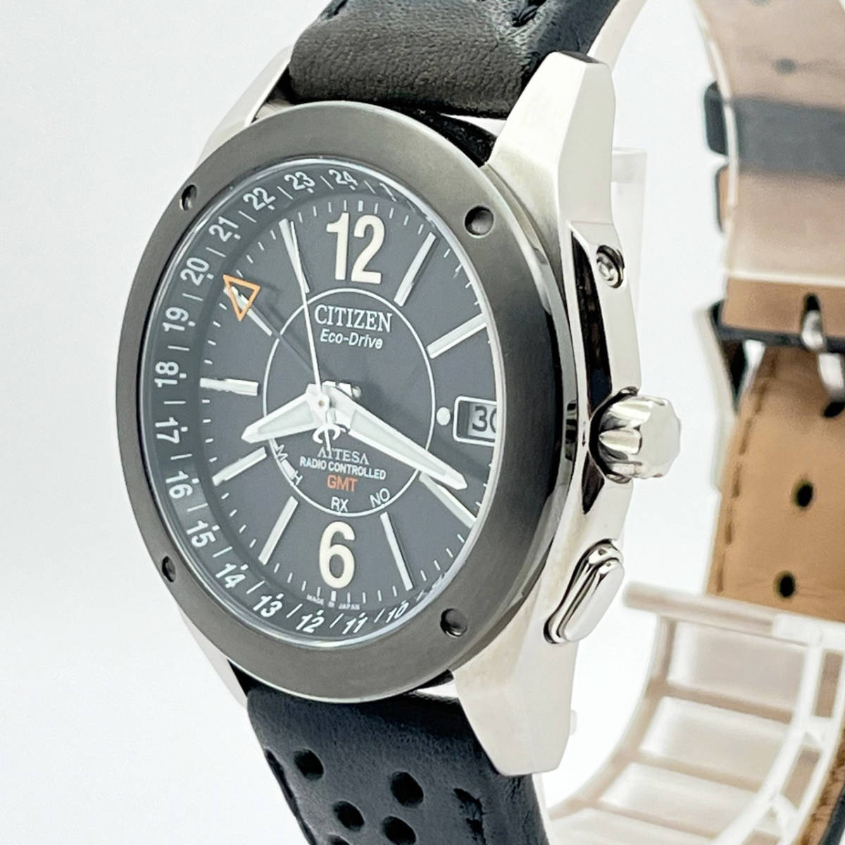 美品 稼働品 CITIZEN シチズン ATTESA アテッサ NEO-ACTIVE GMT 美品 稼働品 CITIZEN シチズン ATTESA アテッサ NEO-ACTIVE GMT