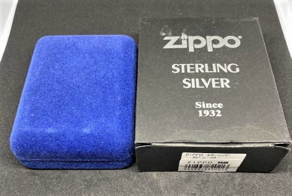 【未使用品】 zippo ジッポー 2004年 スターリング シルバー_画像8