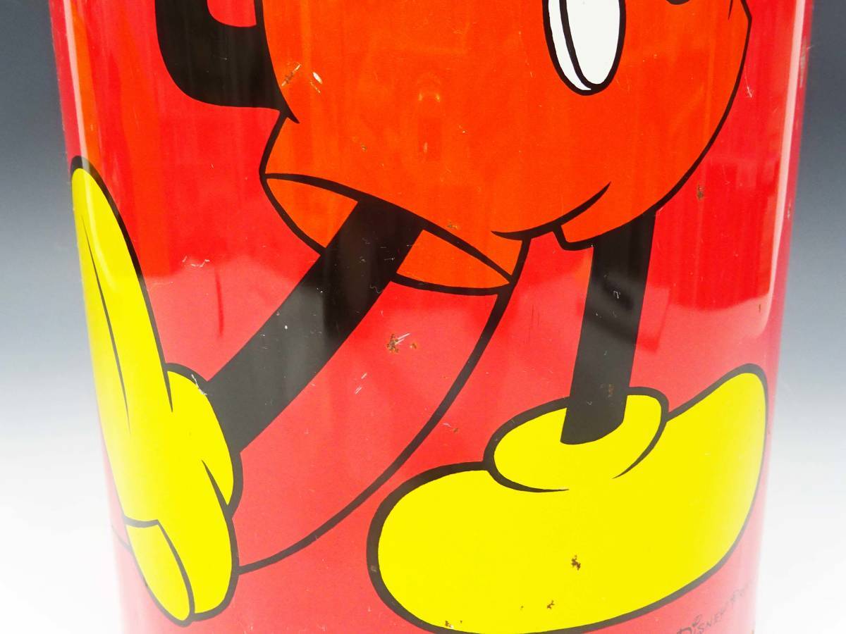 *(NS) retro pop miscellaneous goods Mickey Mouse umbrella stand dumpster waste basket TRADE MARK BUN BUKU MFG CO made in Japan interior miscellaneous goods 