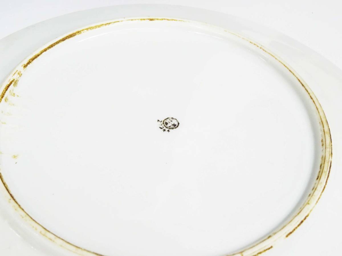 ◆(TD) 昭和レトロ プレート皿 3種類 6枚セット 花柄 洋食器 洋皿 お皿 デザート皿 中皿 平皿 キッチン雑貨_画像9