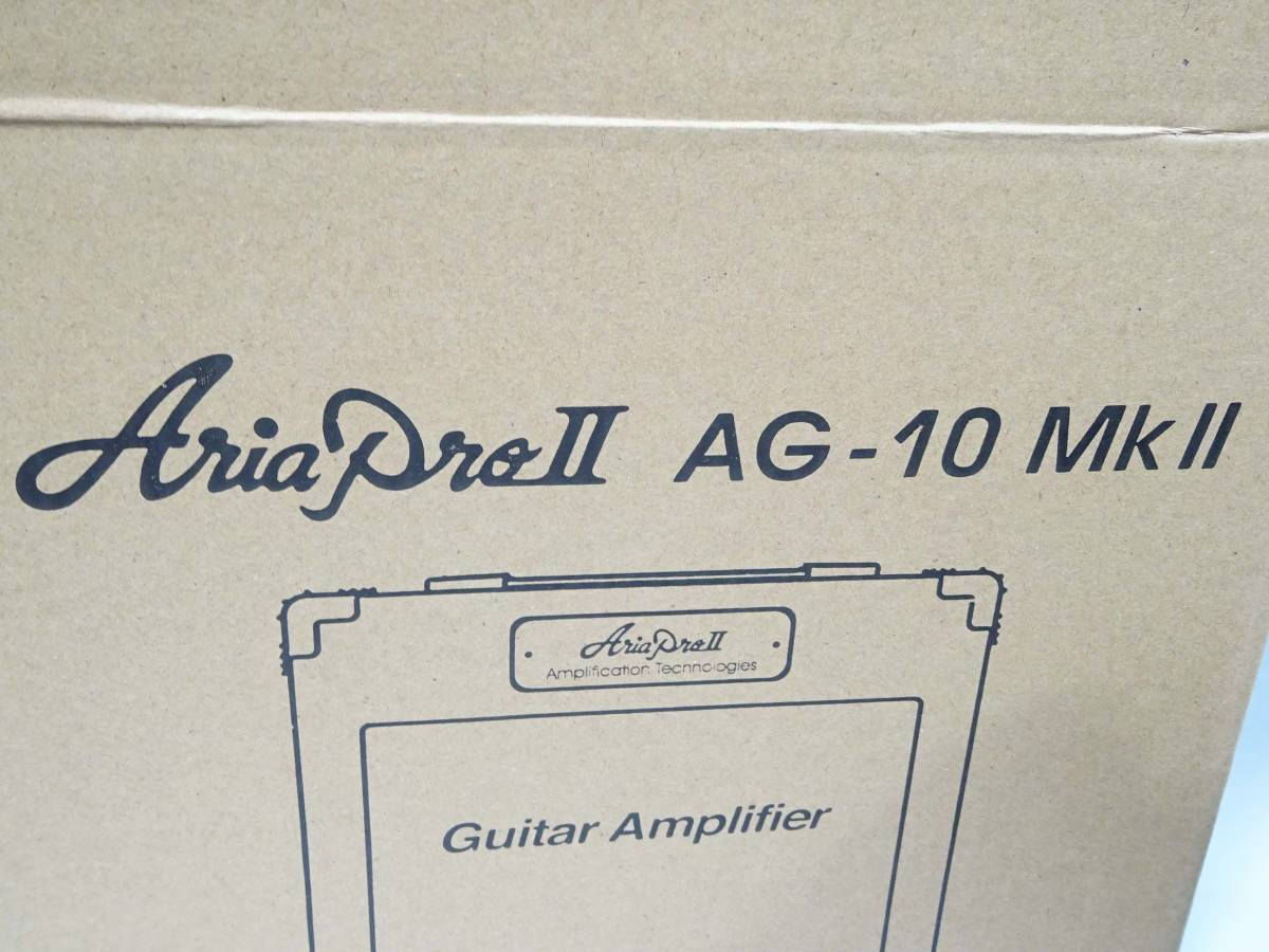 ●(KC) 音だし確認済み アリアプロ AriaproⅡ AG-10 MkⅡ ギターアンプ 楽器 器材 ギター用 家庭用 練習用_画像3