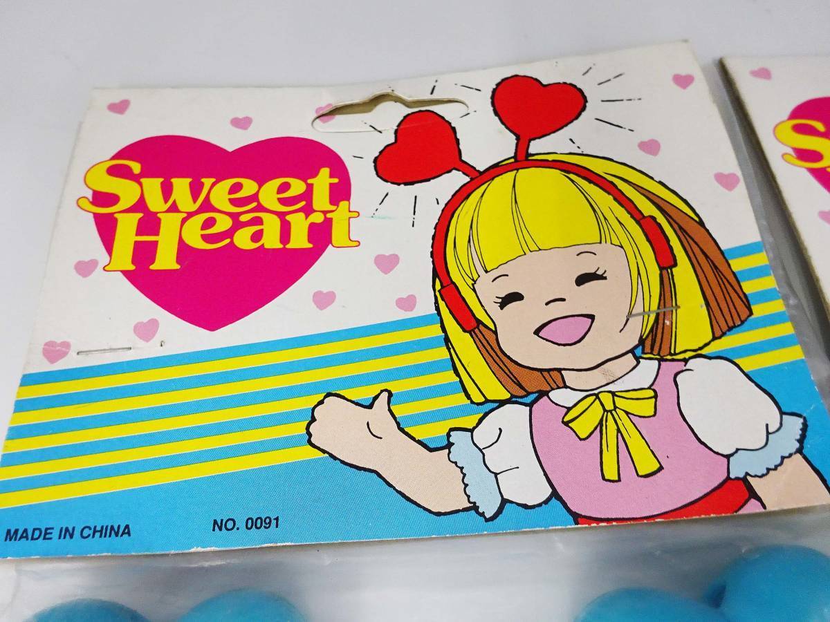 *(NA) Sweet Heart Heart springs аксессуары для волос 3 шт. комплект девочка костюмированная игра ....!! Robot плитка ведро Chan способ нераспечатанный подлинная вещь 