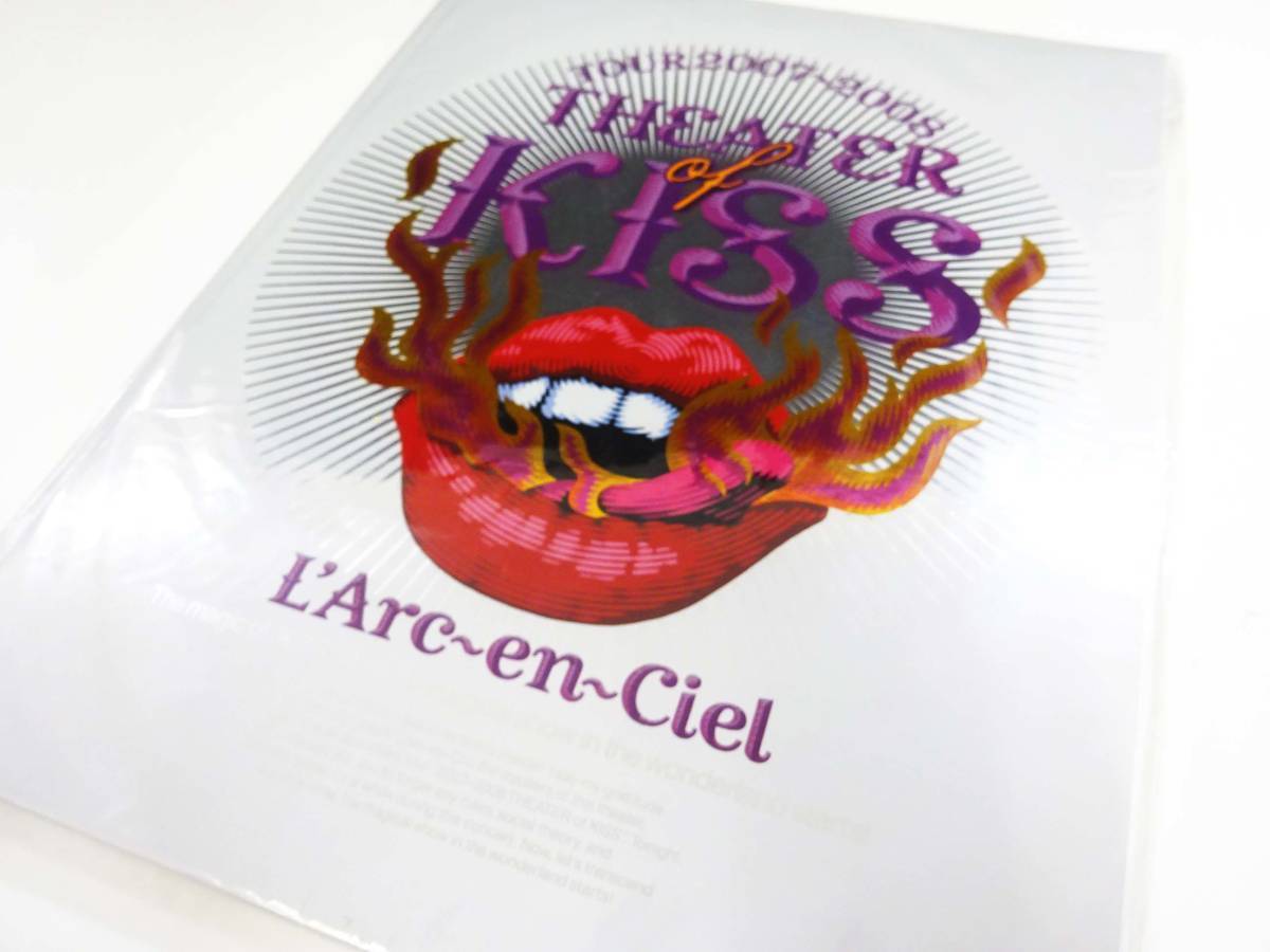 ◆(NA) ラルクアンシエル L'Arc～en～Ciel TOUR2007～2008 THEATER of KISS ツアーパンフレット 検索：書籍_画像7