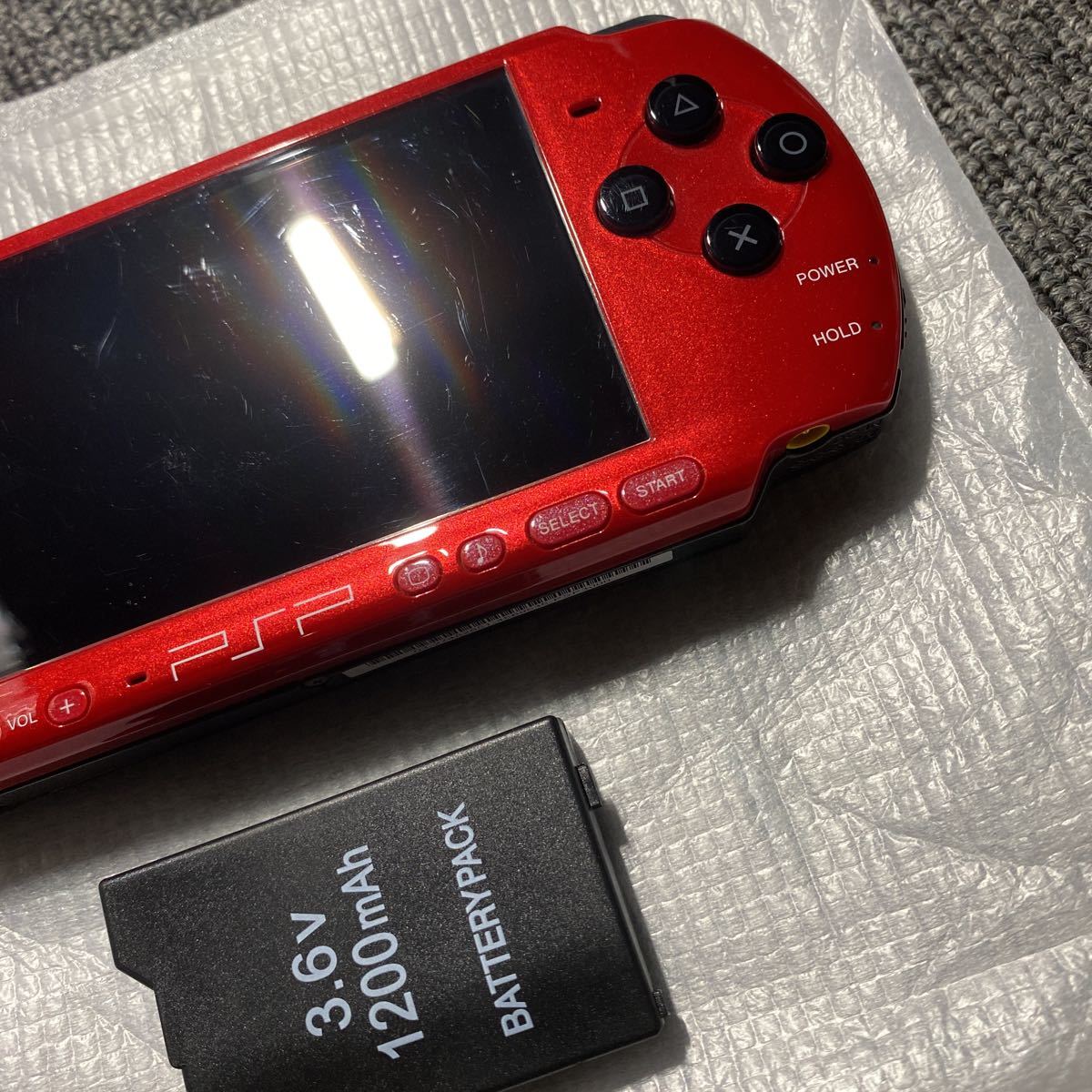 PSP PSP-3000 レッドブラック バリューパック