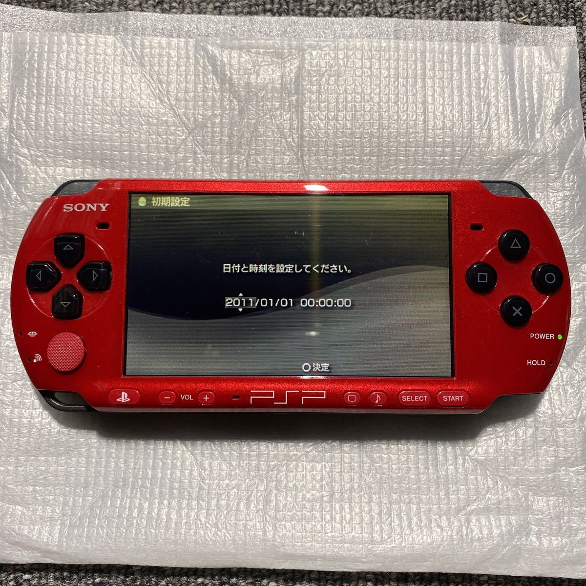 PSP PSP-3000 レッドブラック バリューパック