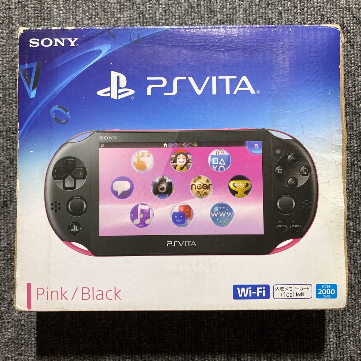 ヤフオク! - PS Vita PCH-2000 ピンクブラック