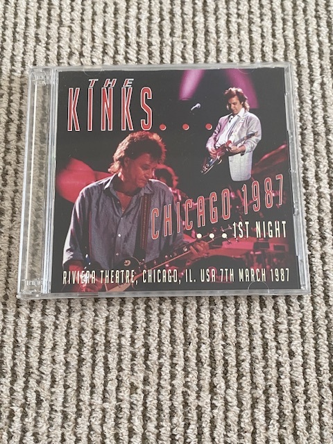 KINKS 「CHICAGO 1987 1ST NIGHT」 2CDRの画像1