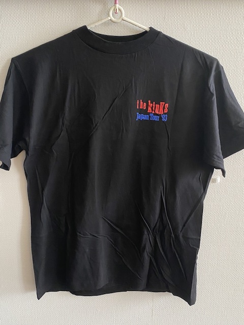 キンクス/KINKS 1993年 日本公演　Japan Tour Tシャツ 未着用_画像4