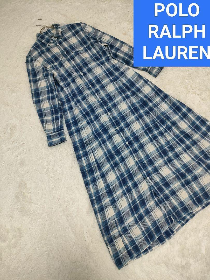 最新 LAUREN RALPH POLO ポロラルフローレン チェック柄シャツ