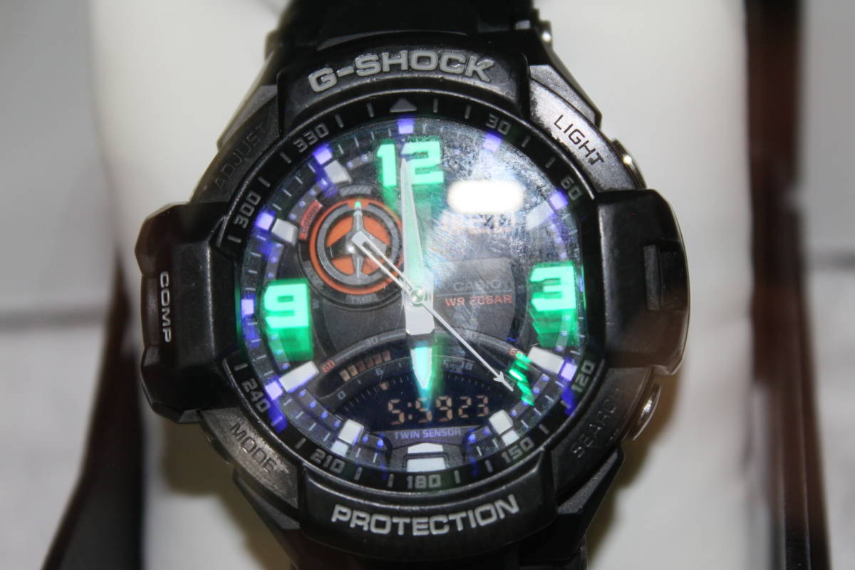 少し豊富な贈り物 【入手困難.・最終1台】CASIO Gショック スカイコクピット GA1000(箱・取説・レシート等付属)現状品 その他 少し豊富な贈り物 【入手困難.・最終1台】CASIO Gショック スカイコクピット GA1000(箱・取説・レシート等付属)現状品 その他