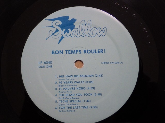 レコード BON TEMPS ROULER　/　CAJUN MUSIC AT ITS BEST!　6040_画像5