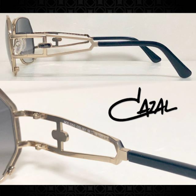 送料無料 新品 CAZAL カザール サングラス 225/3 001 即決大特価