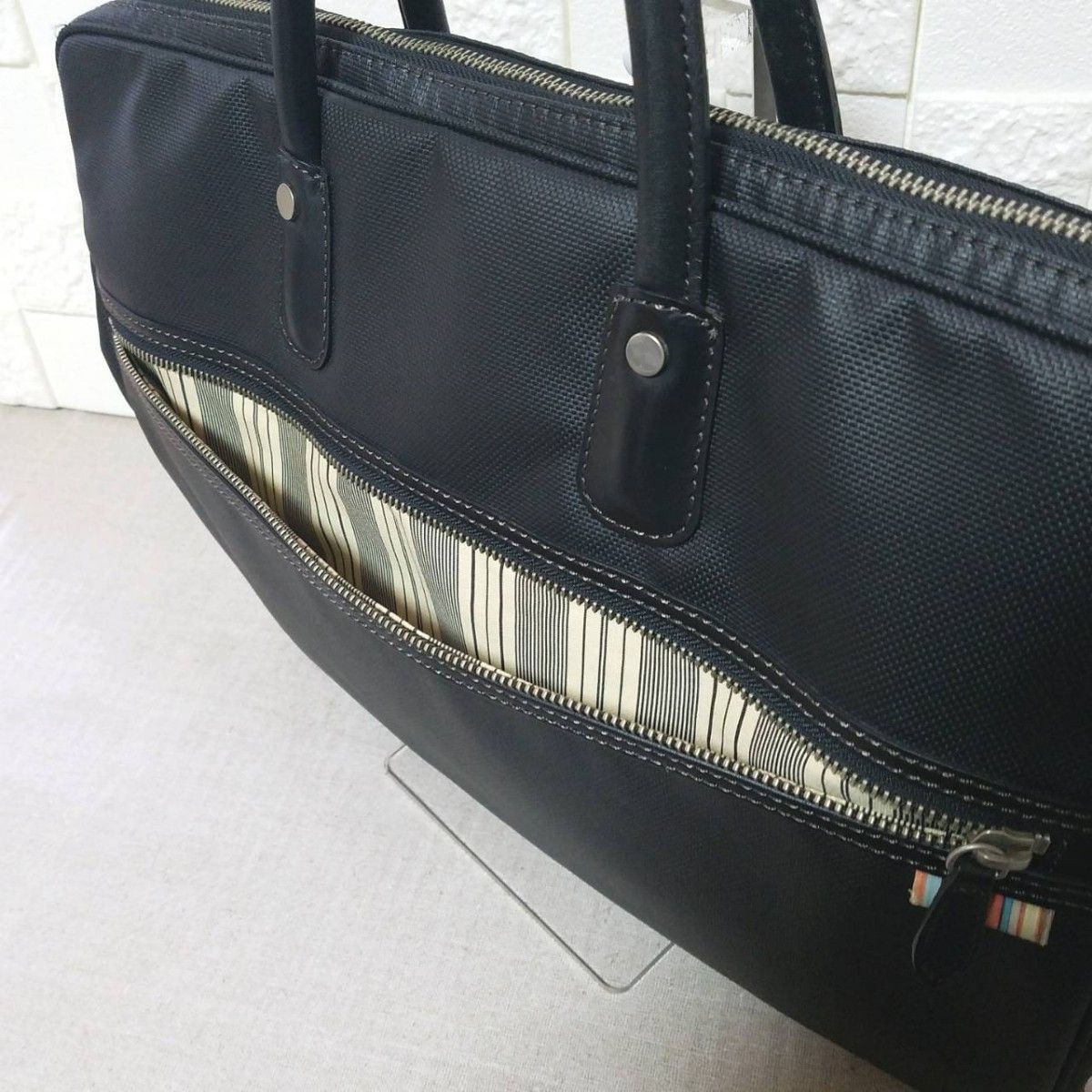 極美品】ポールスミス ビジネスバッグ ブリーフケース ナイロン