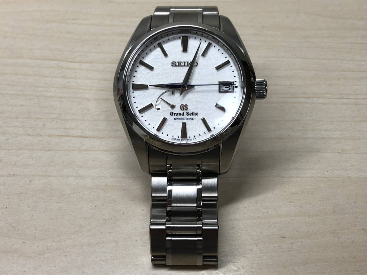 [上一頁]包括Grand Seiko SBGA 011真皮腰帶 原文:【中古】グランドセイコー SBGA011 純正革ベルト付き