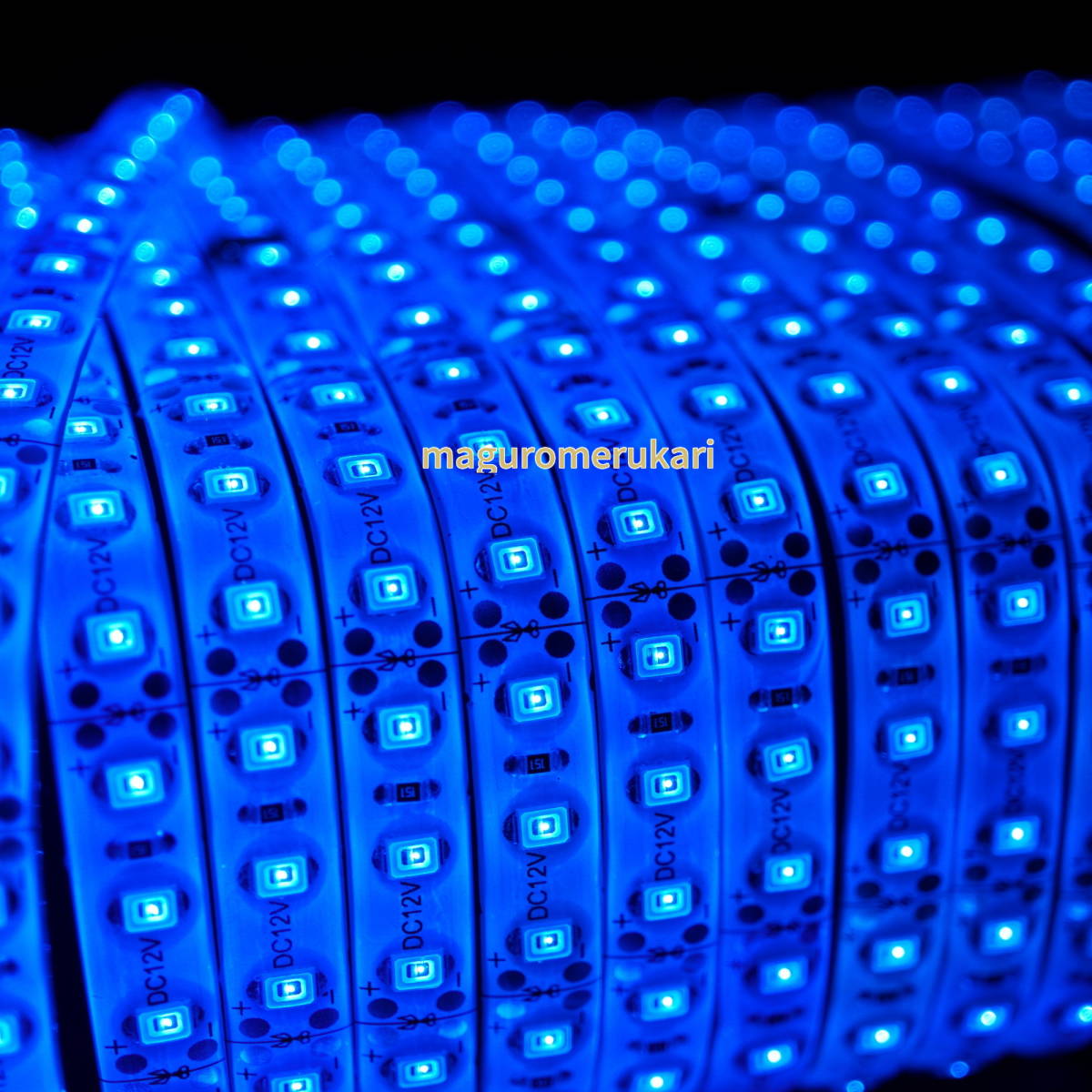 ヤフオク 5m 600連 Ledテープ 高輝度ブルー 青 間接 ヤフオク 5m 600連 Ledテープ 高輝度ブルー 青 間接
