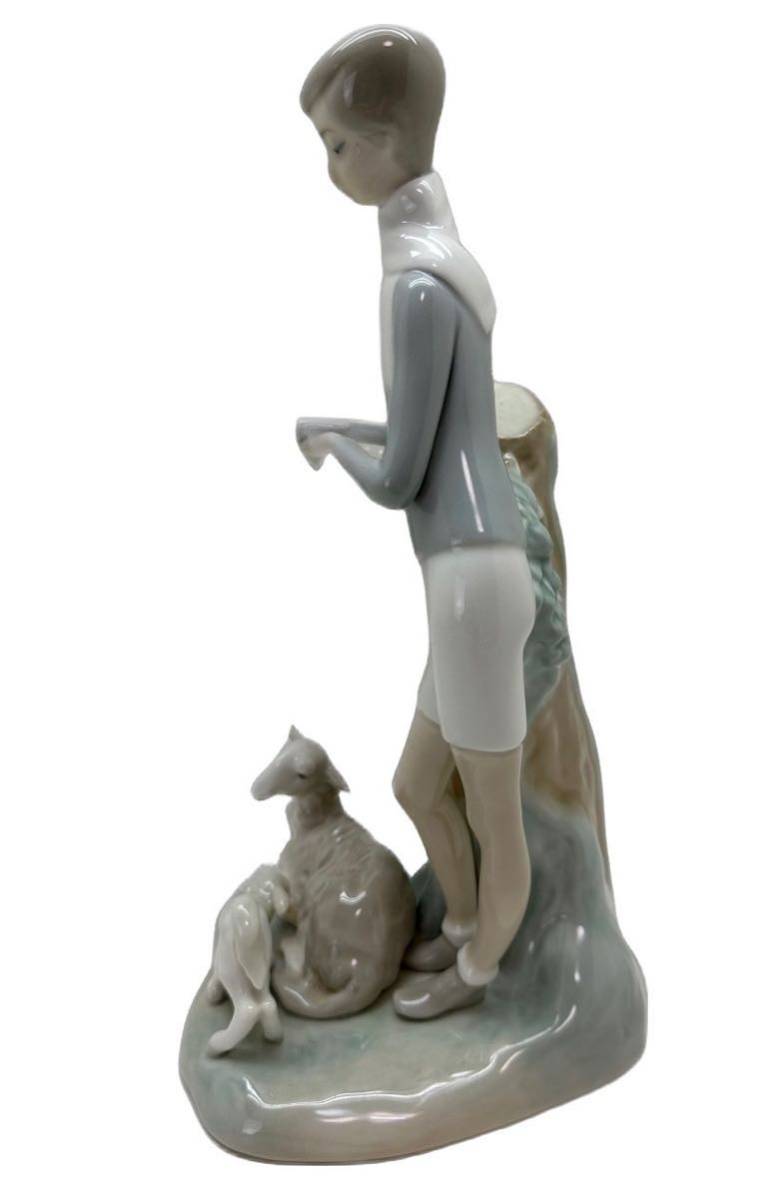 リヤドロ LLADRO 少年とヤギ No 4509 フィギュリン 陶器人形 リヤドロ LLADRO 少年とヤギ No 4509 フィギュリン 陶器人形