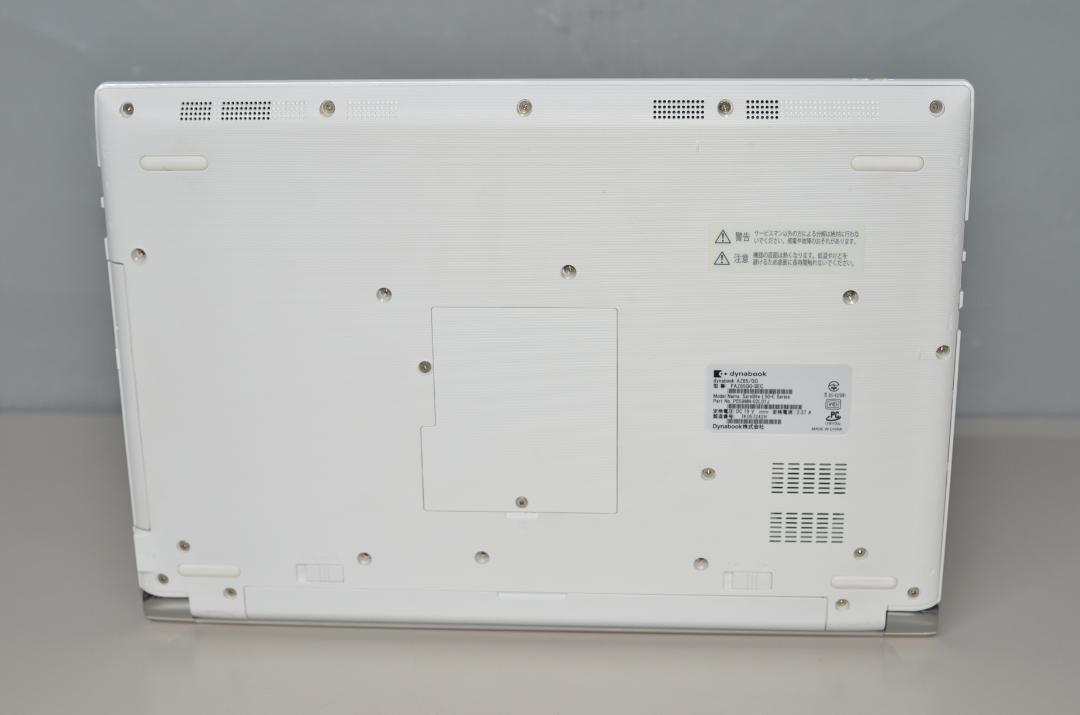 訳あり】 東芝 中古良品ノートパソコン AZ65/GG テンキー搭載 DVD