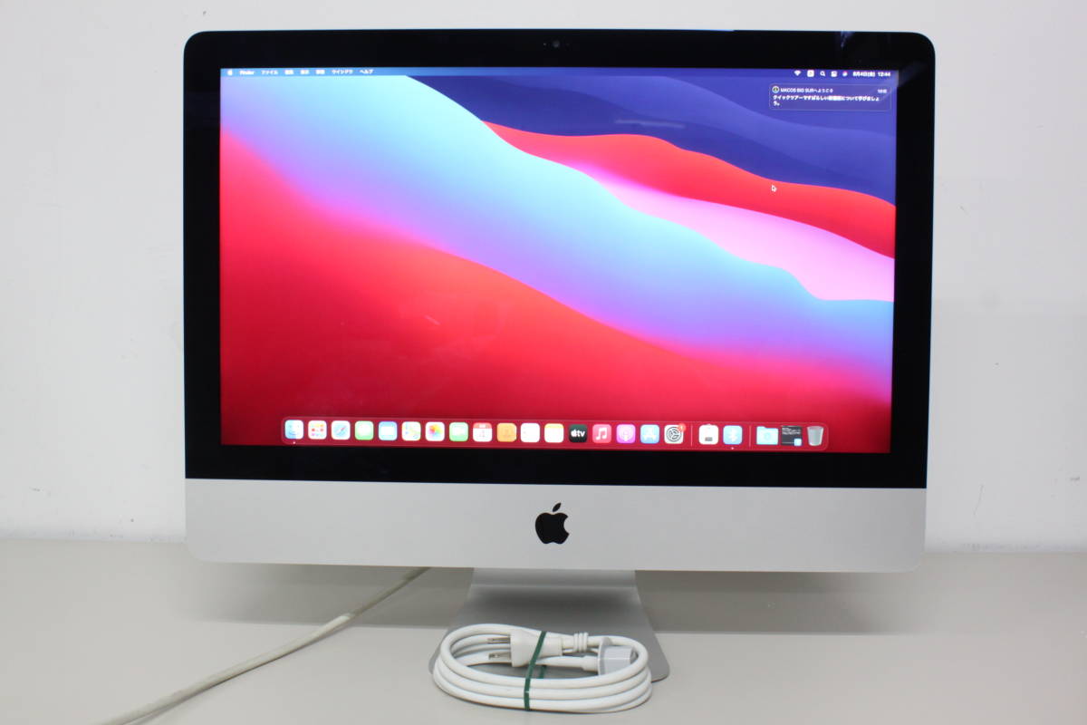 100％本物 iMac（21.5-inch,Late 2015）1.6GHz Core i5〈MK142J/A〉⑤