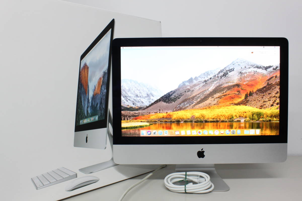 人気を誇る iMac（21.5-inch,Late 2015）1.6GHz Core i5〈MK142J/A〉⑥
