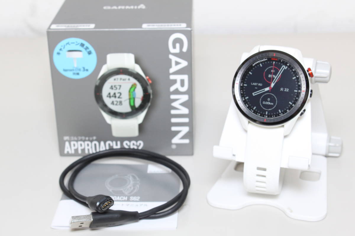 限定品】 GARMIN/APPROACH S62/GPSゴルフウォッチ ⑤ GPSナビ - www