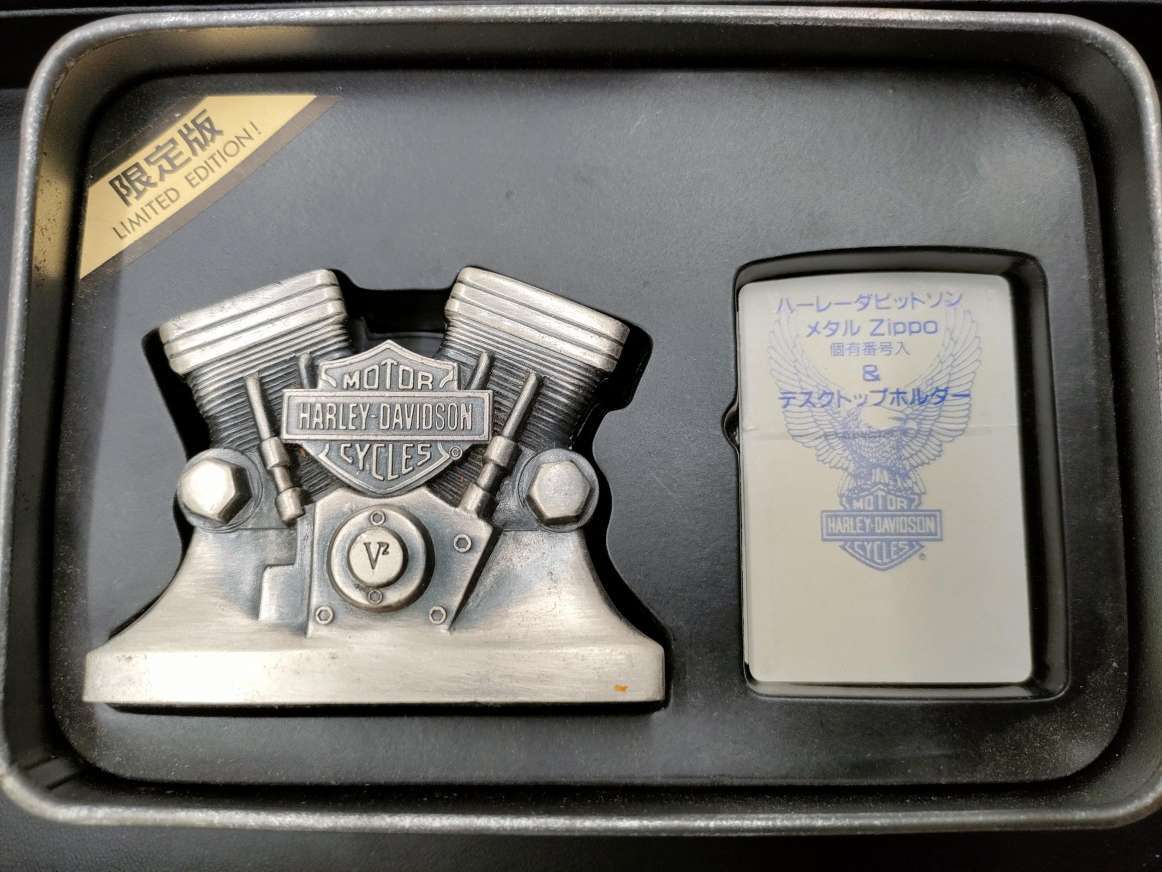 1173 【缶ケース・台座のみ】ハーレーダビッドソン HARLEY-DAVIDSON