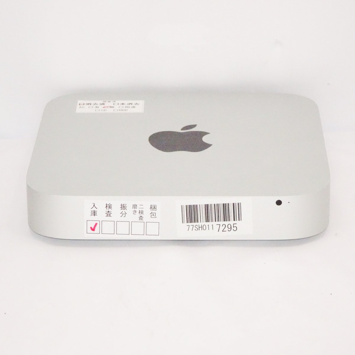 Apple Mac mini Late 2012 Core i7-3615QM 2.3GHz/8GB/SSD251GB/OS無