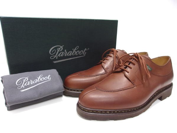 新品★Paraboot AVIGNON★パラブーツ アヴィニョン★UK9★Uチップシューズ★GRIFFⅡ★MARRON-LIS MARRON★フランス