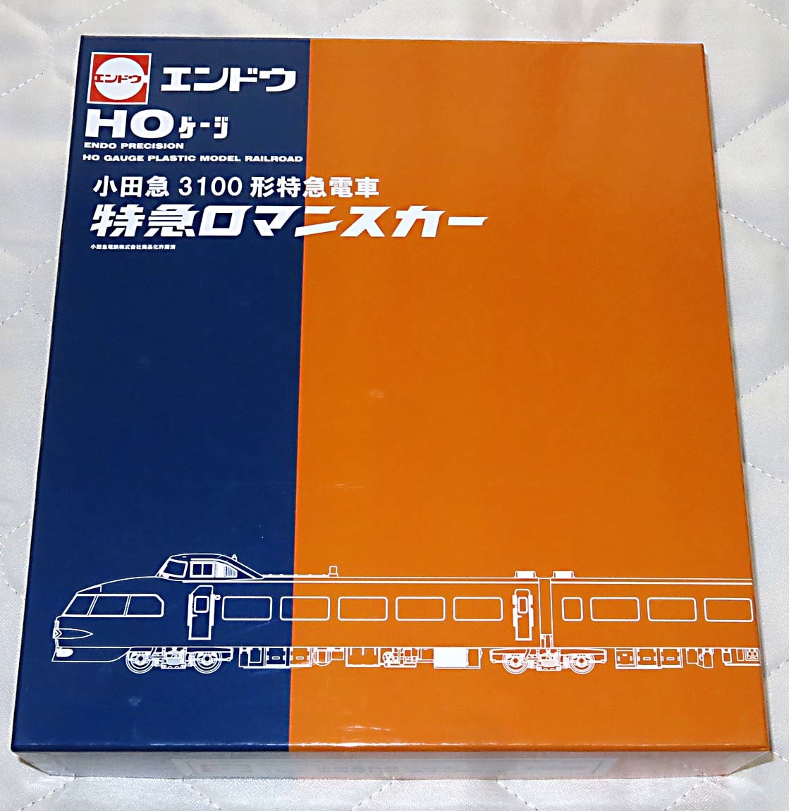 エンドウ HO 小田急3100形 NSE 冷房強化前 基本6輌セット(中古) エンドウ HO 小田急3100形 NSE 冷房強化前 基本6輌セット(中古)