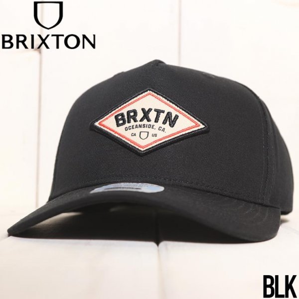 【送料無料】スナップバックキャップ 帽子 BRIXTON ブリクストン TREMONT C MP SNPK CAP 11431　BLK