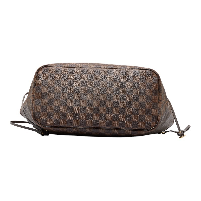 ルイ ヴィトン ダミエ ネヴァーフルMM トートバッグ ショルダーバッグ N41358 ブラウン PVC レザー レディース LOUIS VUITTON 【中古】_画像4