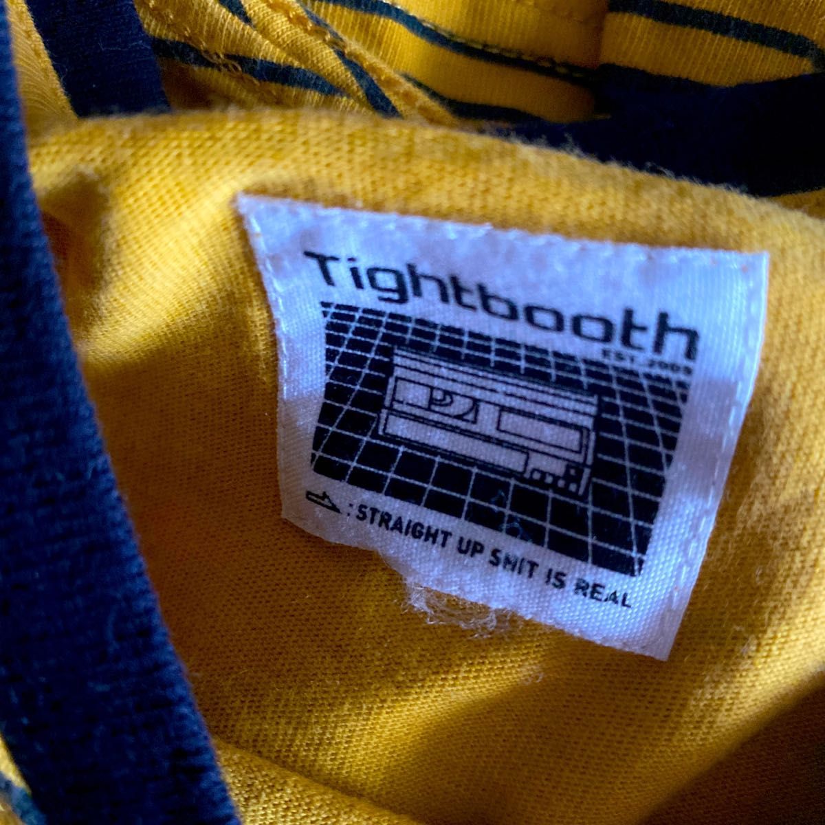 古着 tightbooth タイトブース ボーダー Tシャツ　L