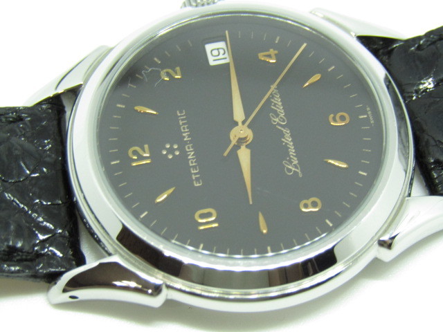 代引き人気 MATIC ETERNA Centenaire メンズ 本体のみ デイト スイス