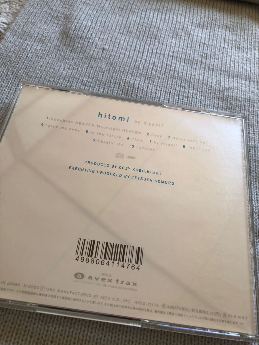 hitomi  by myself  CD
