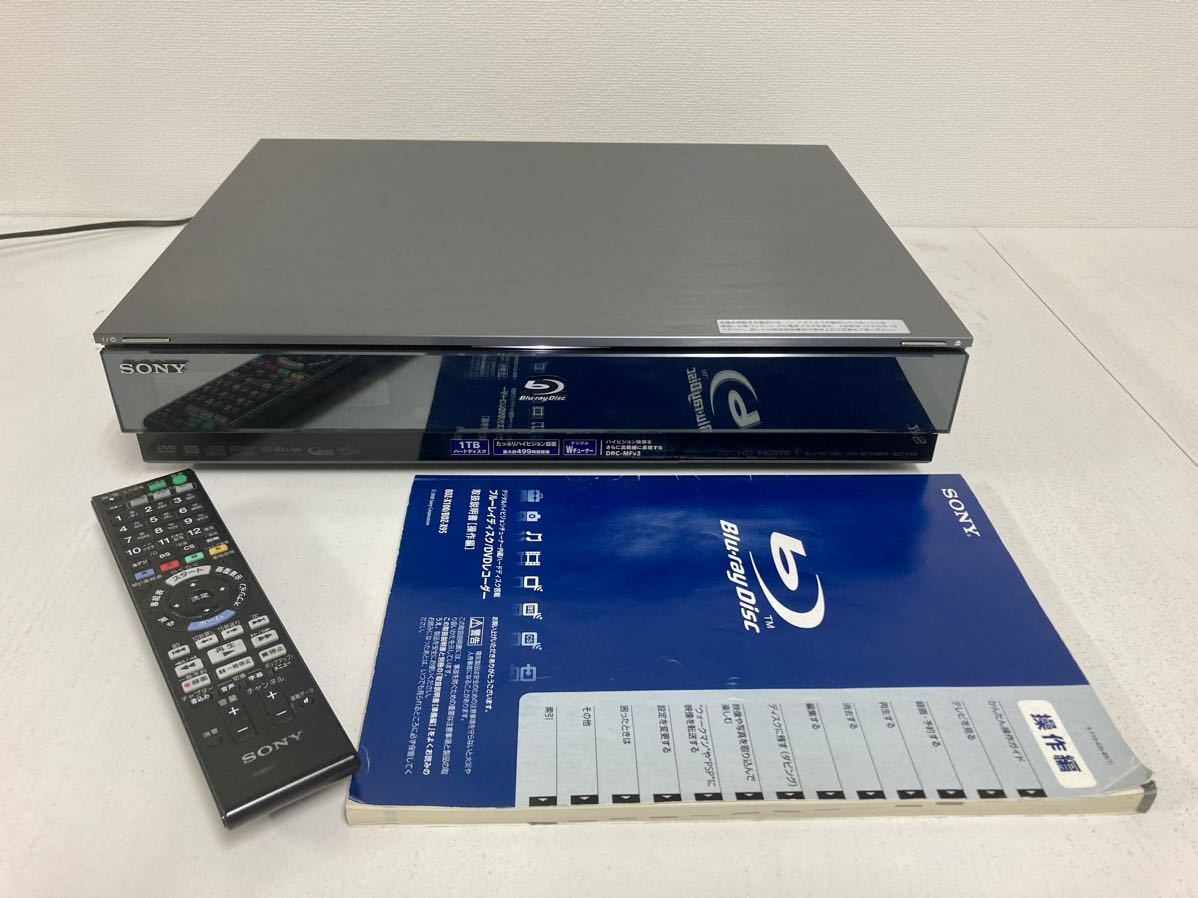 新作揃え 管80252 SONY ソニー ブルーレイディスク / DVD レコーダー